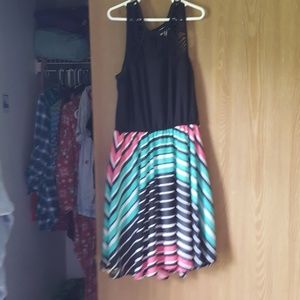 Bright colorful dress